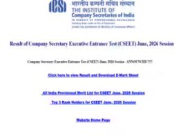 ICSI CSEET June 2026 result released at icsi.edu: Direct link to download scorecards here